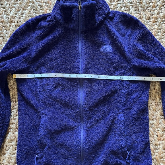 North Face Fleece Jacket S Purple Osito Soft Sherpa High Deep Pile - Picture 10 of 15